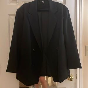 Black oversized blazer from H&M